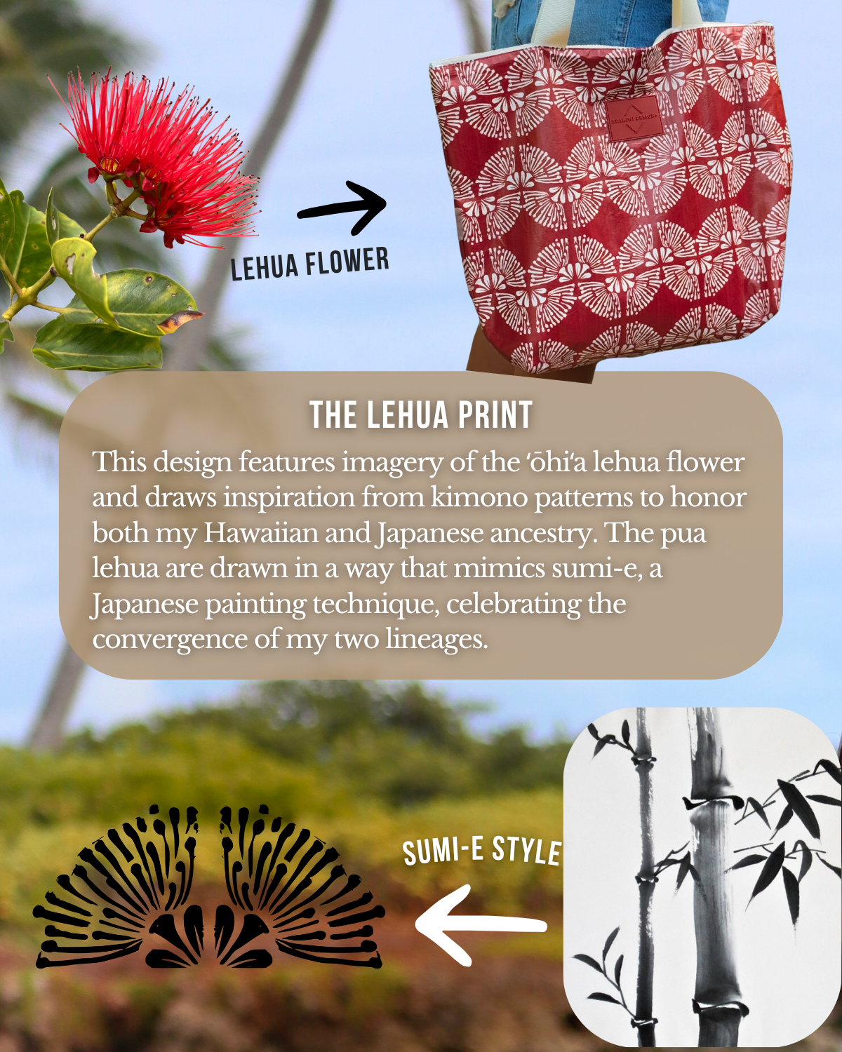 Buy 1 Lehua Tote, Get a second one FREE