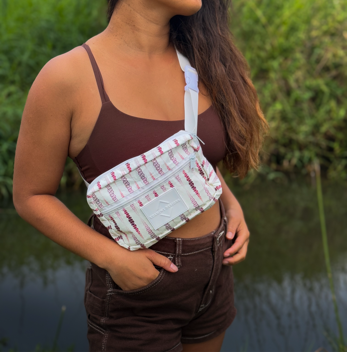 Ombré Niihau Kahelelani Fanny Pack