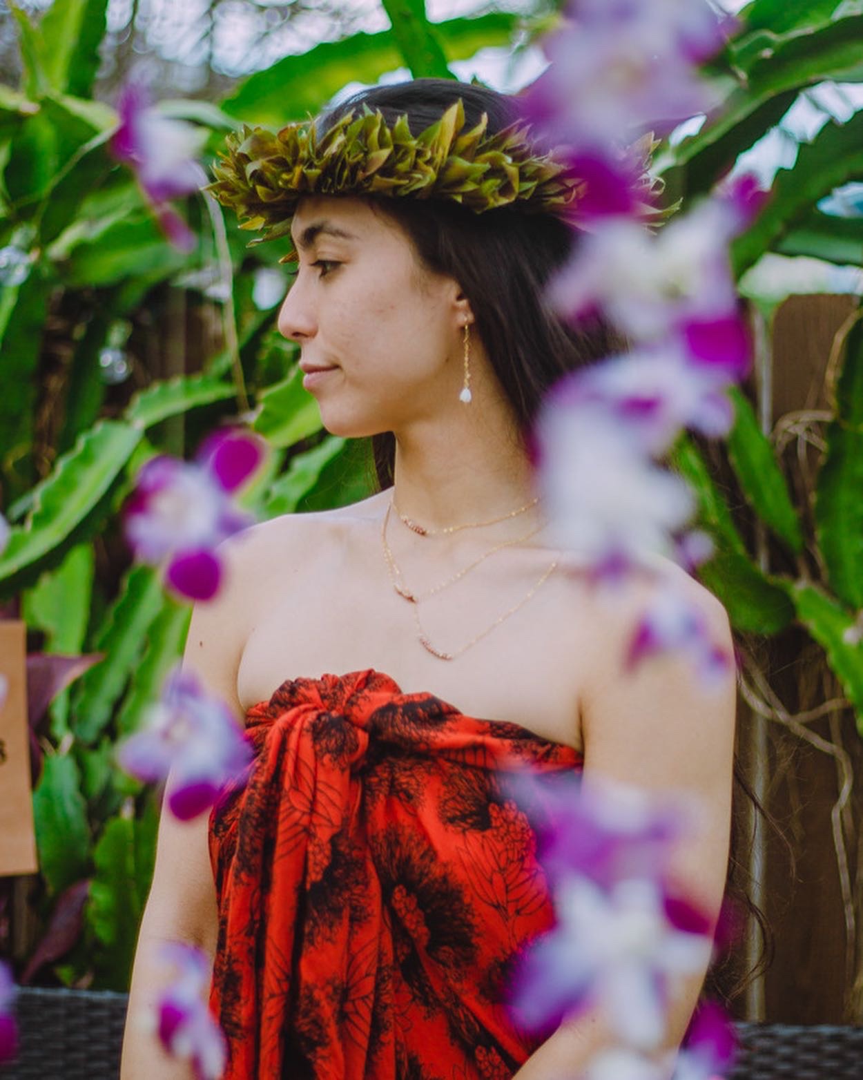 Kauai Kahelelani Bar Necklace