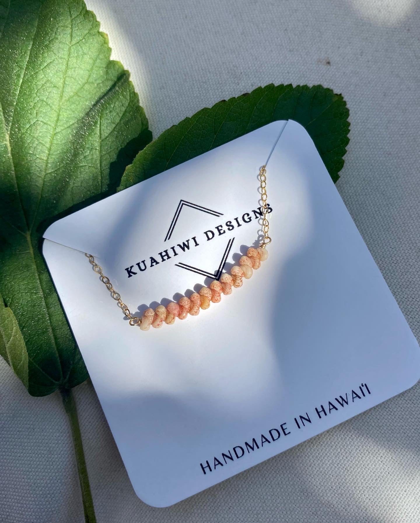 Kauai Kahelelani Bar Necklace