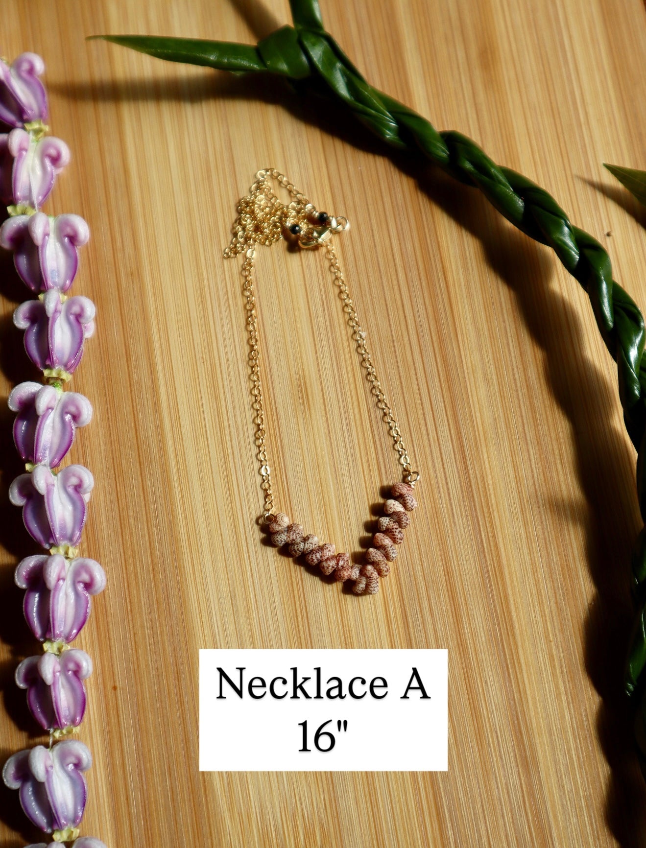 Oahu Kahelelani Vahine Necklace