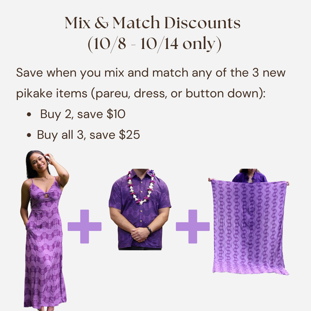 Pikake Button Down Shirt