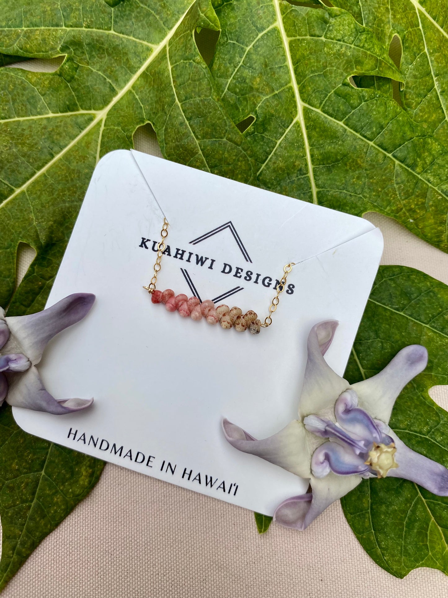 Ombré Niihau Kahelelani Necklace
