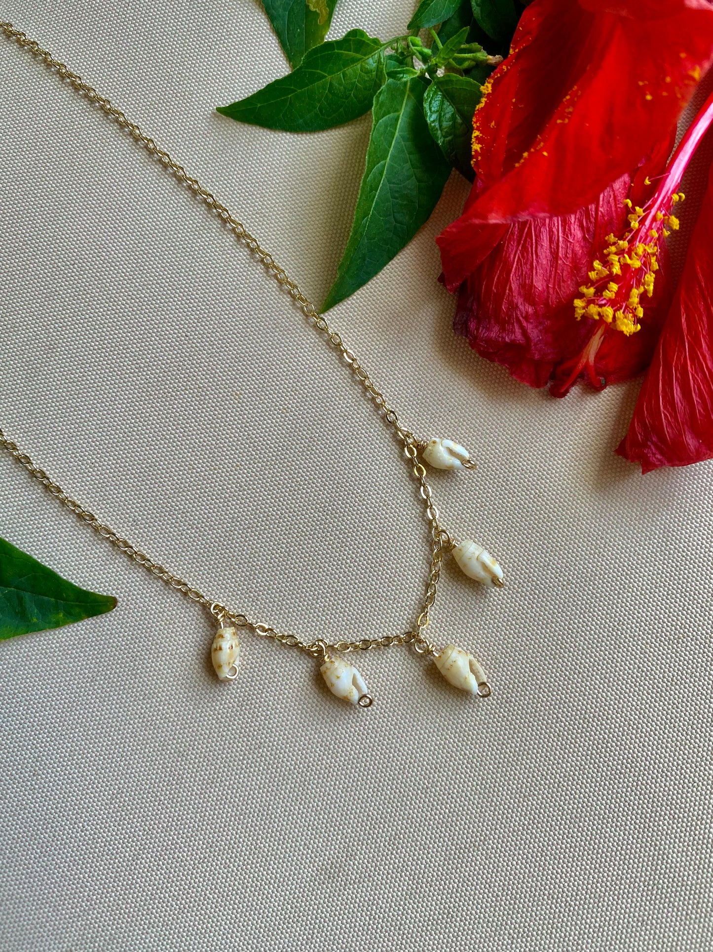 Niihau Laiki Droplet Necklace