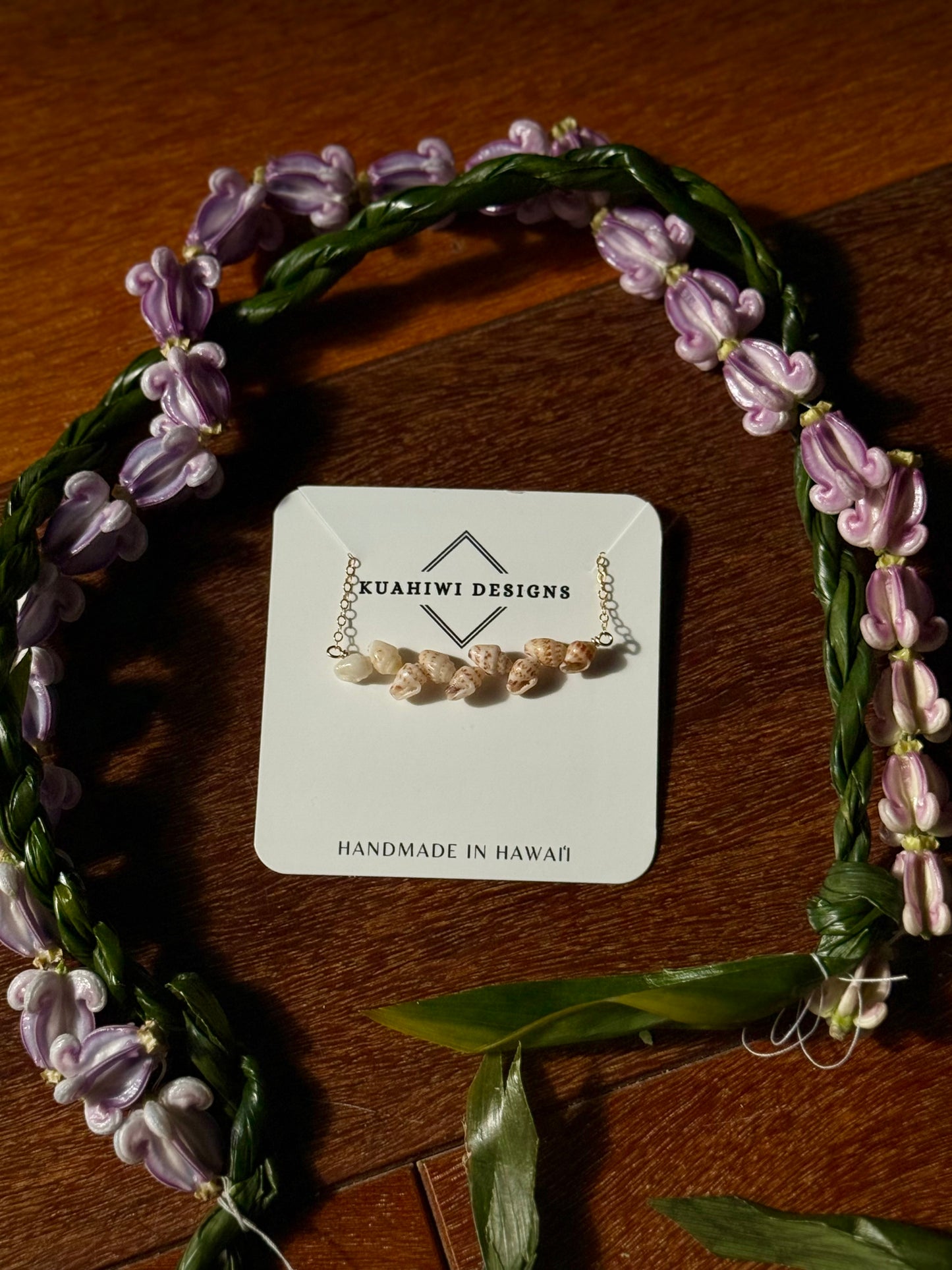 Kauai Momi Shell Necklace