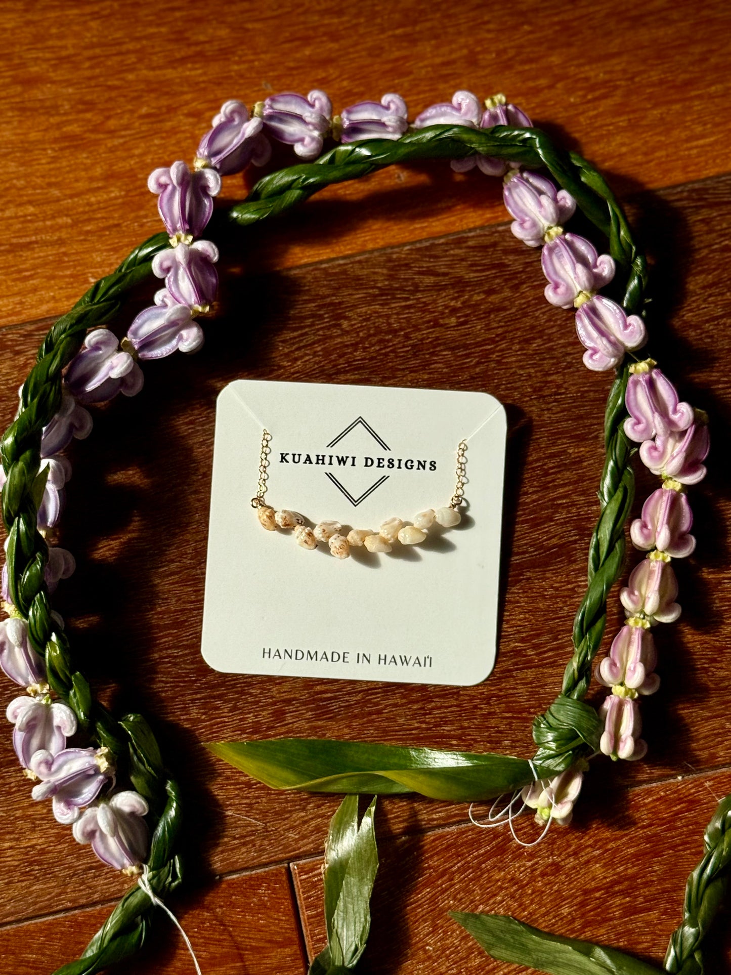 Niihau Momi Shell Necklace