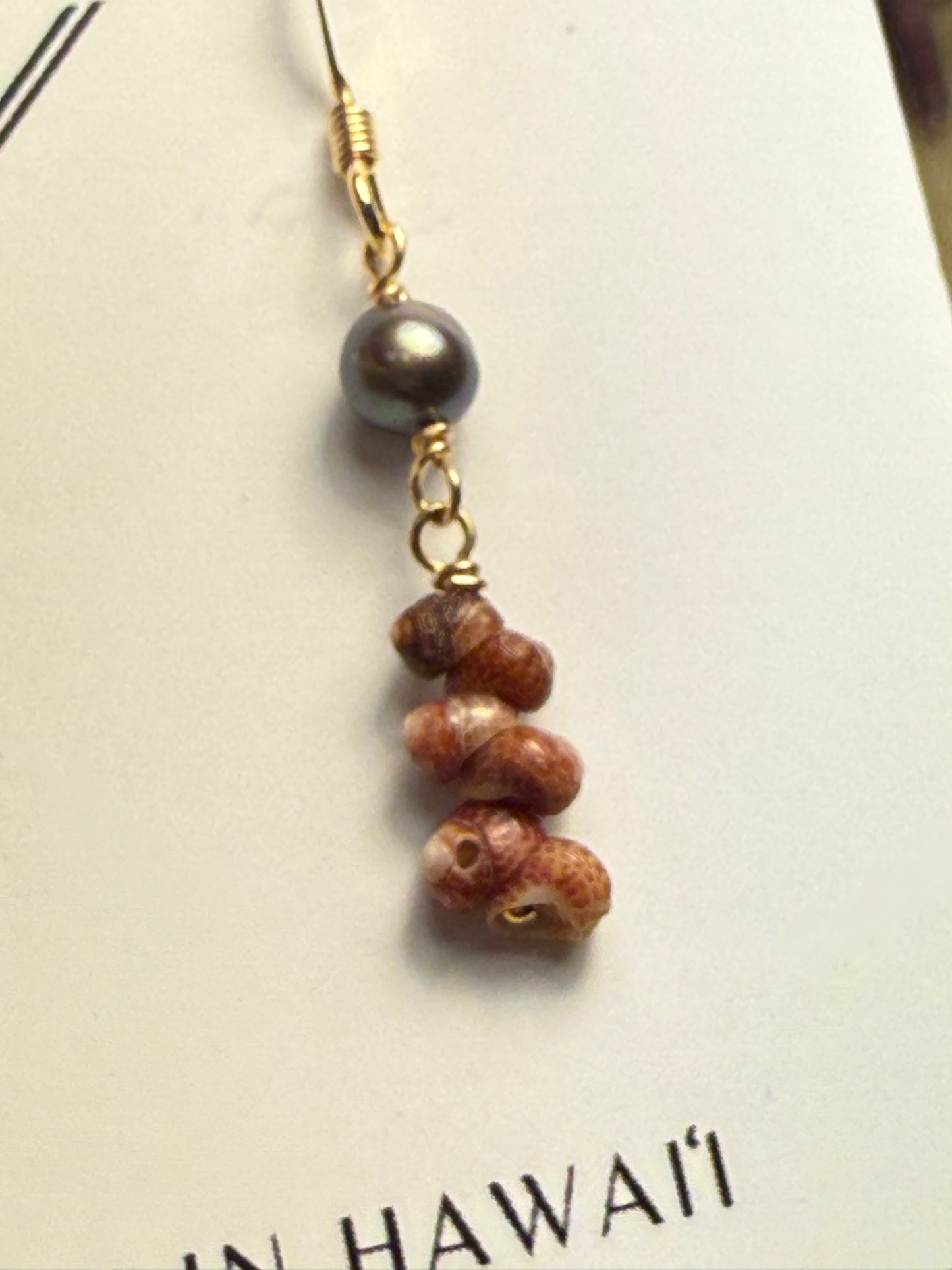 Flawed Kauai Kahelelani Earrings - Kala Mai Sale Item