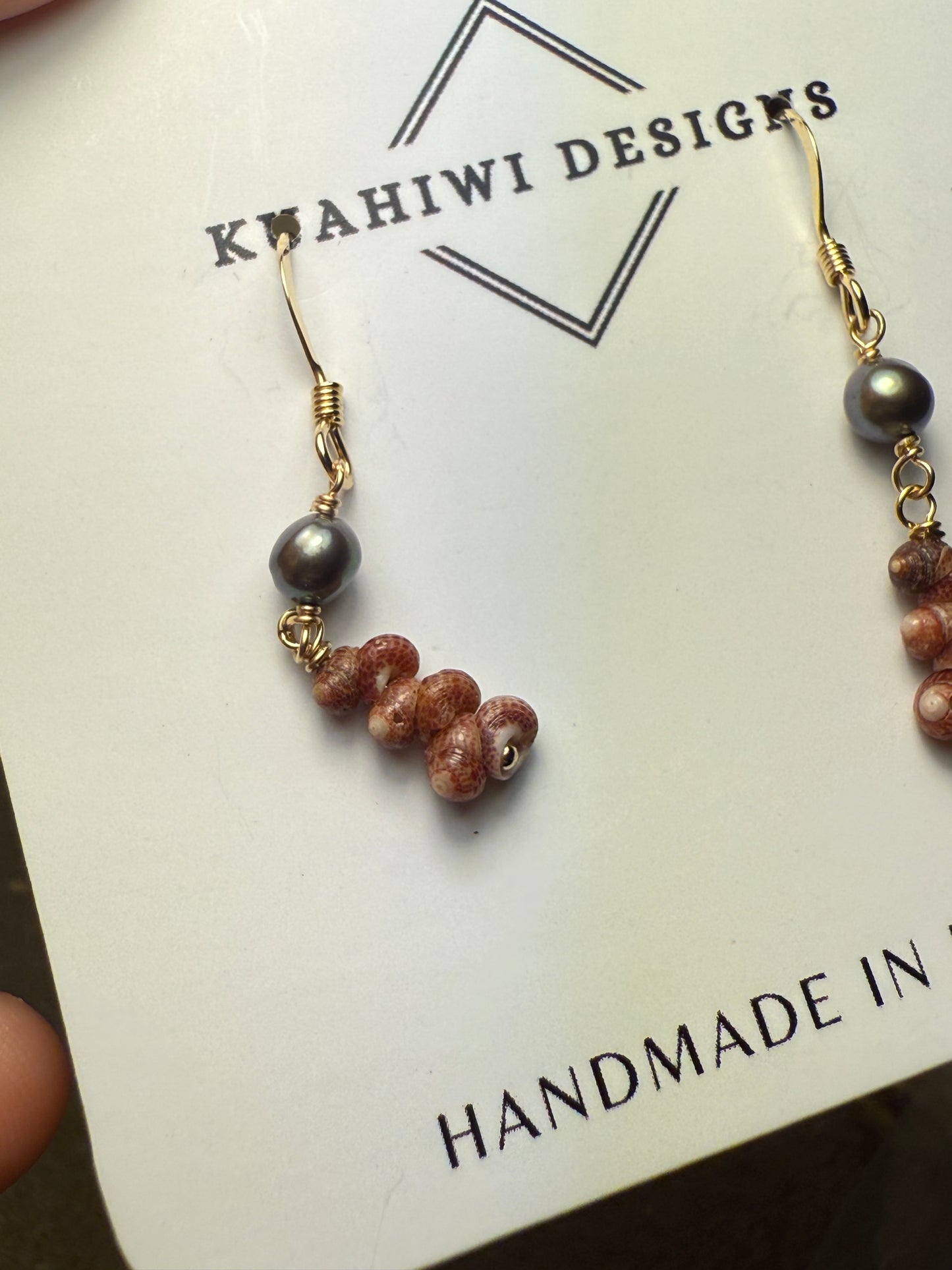 Flawed Kauai Kahelelani Earrings - Kala Mai Sale Item