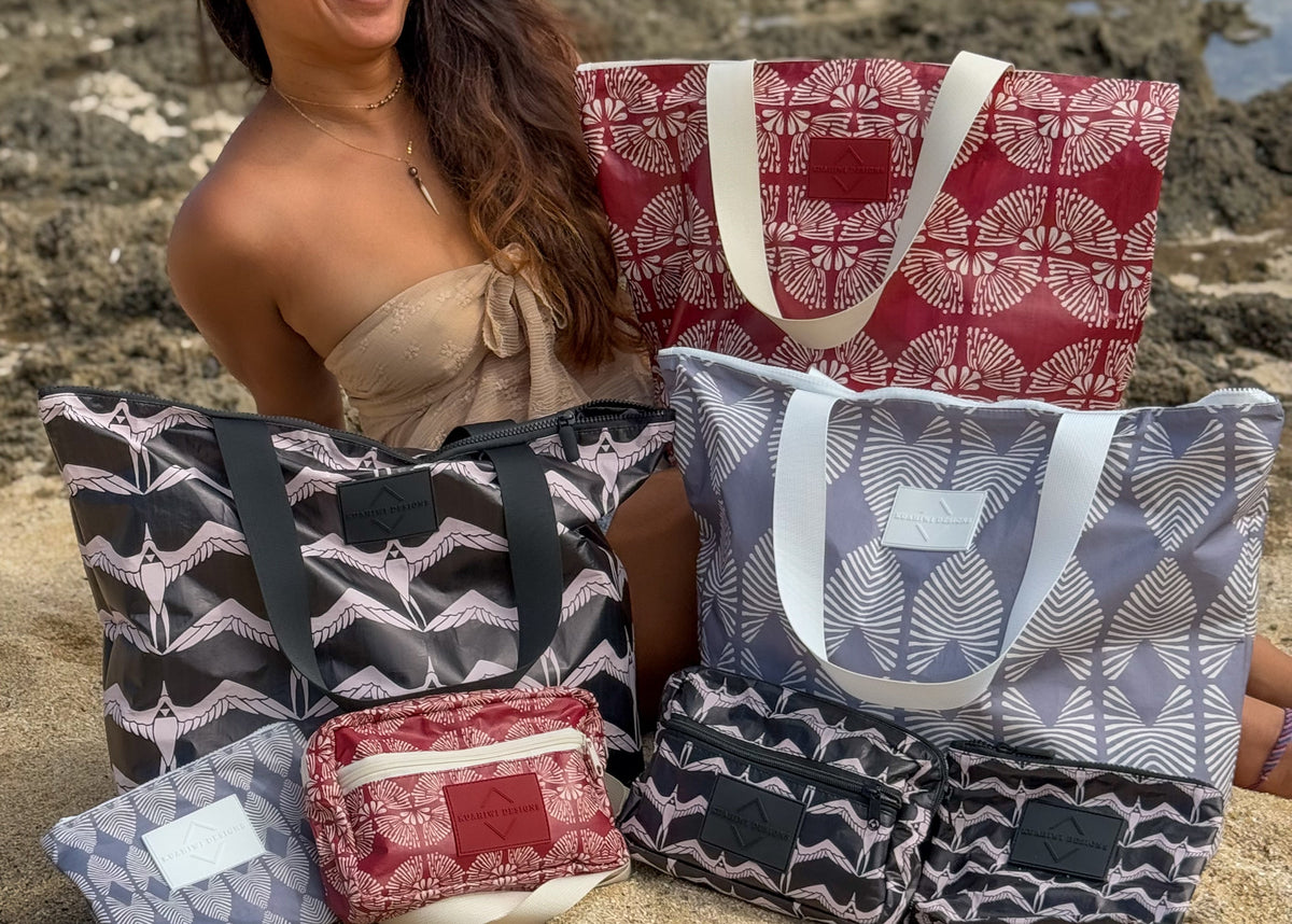 Kalo Zipper Tote Bag