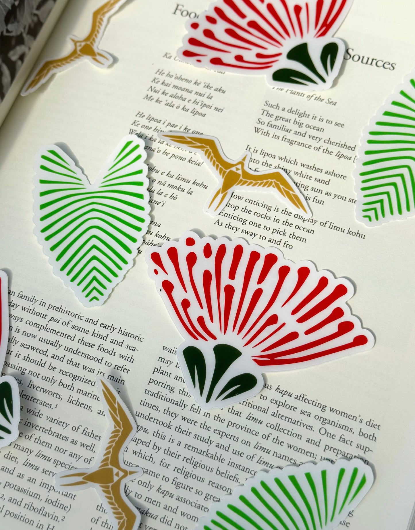 Kuahiwi Sticker Pack - Clear Stickers