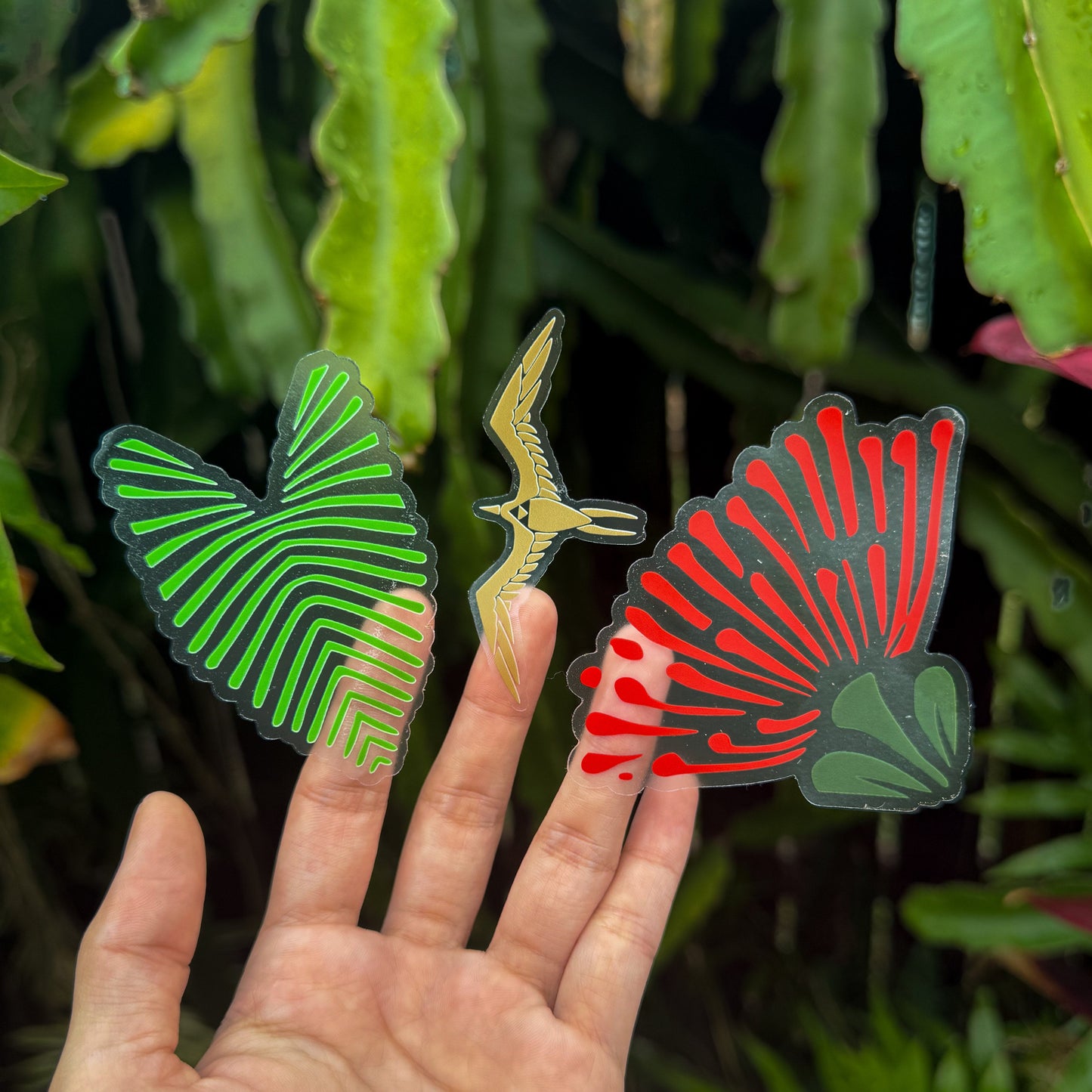 Kuahiwi Sticker Pack - Clear Stickers