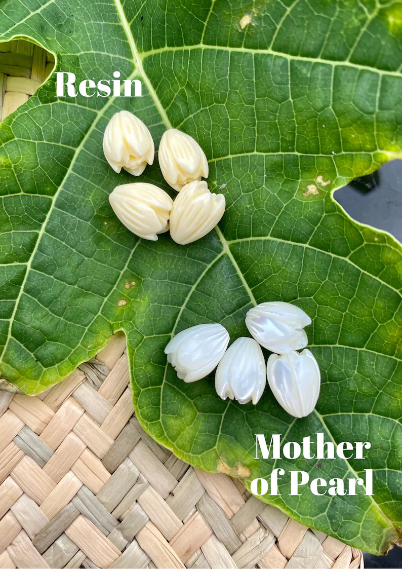 Edison Pearl and Pikake Earrings