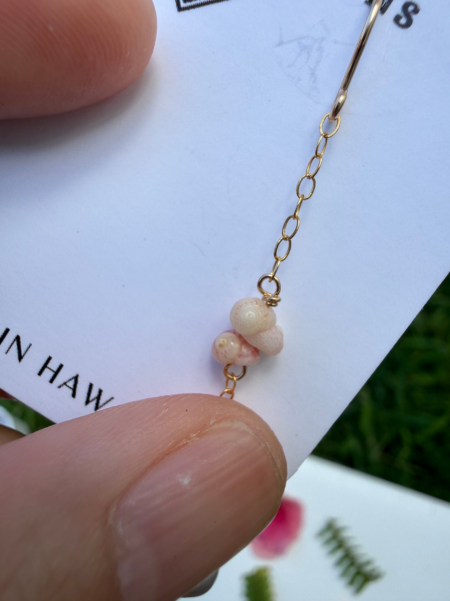 Flawed Pearl and Ni'ihau Kahelelani Earrings - Kala Mai Sale Item
