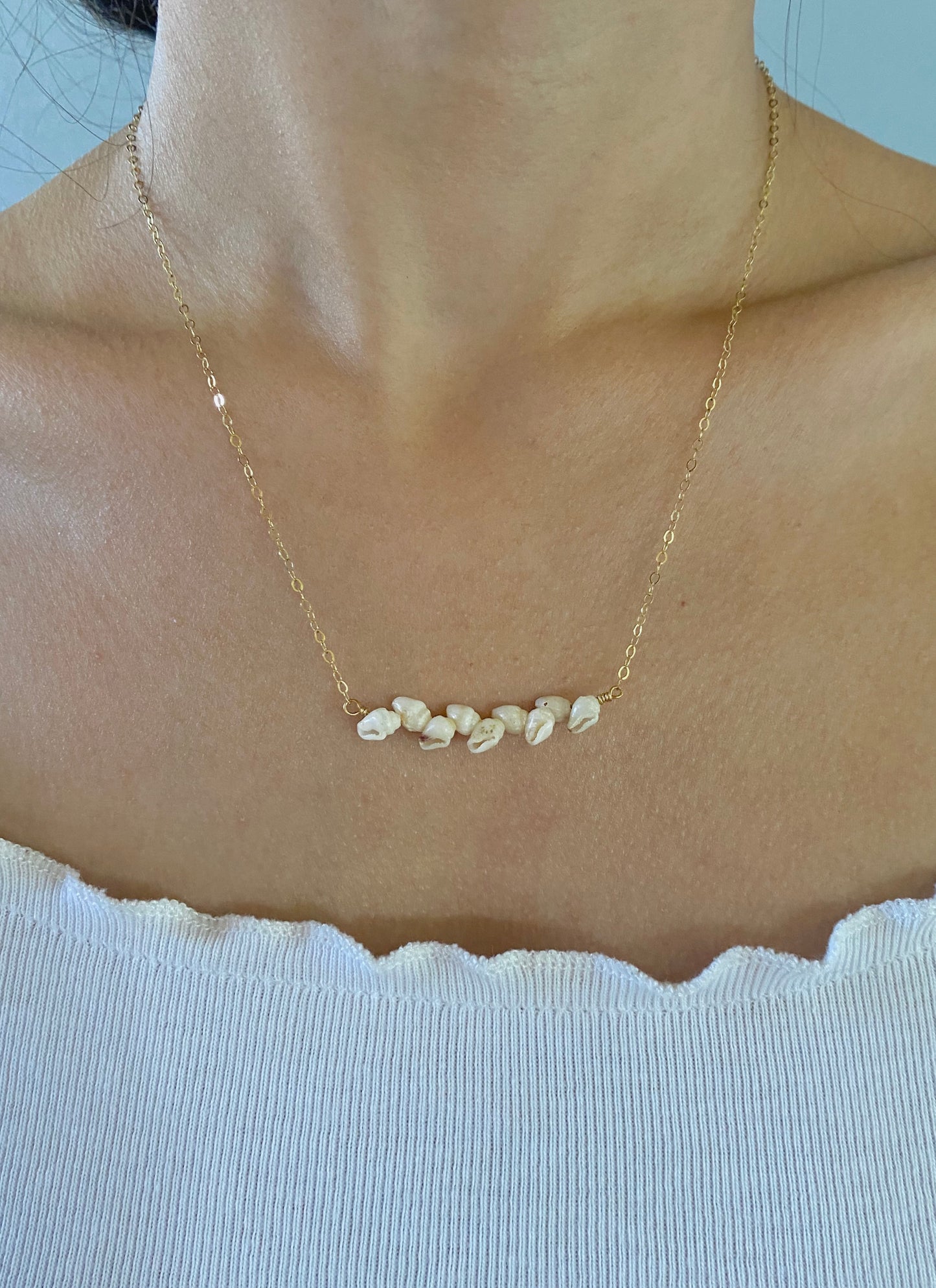 Niihau Momi Shell Necklace