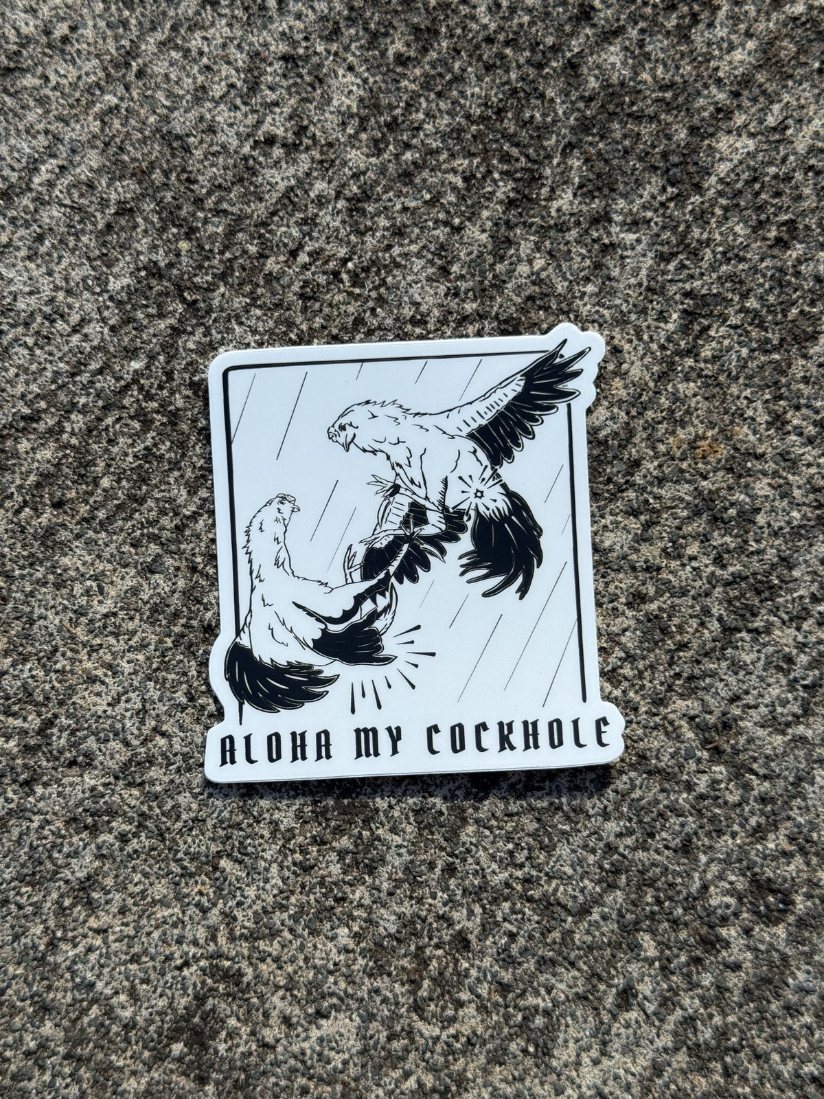 ALOHA MY... STICKER
