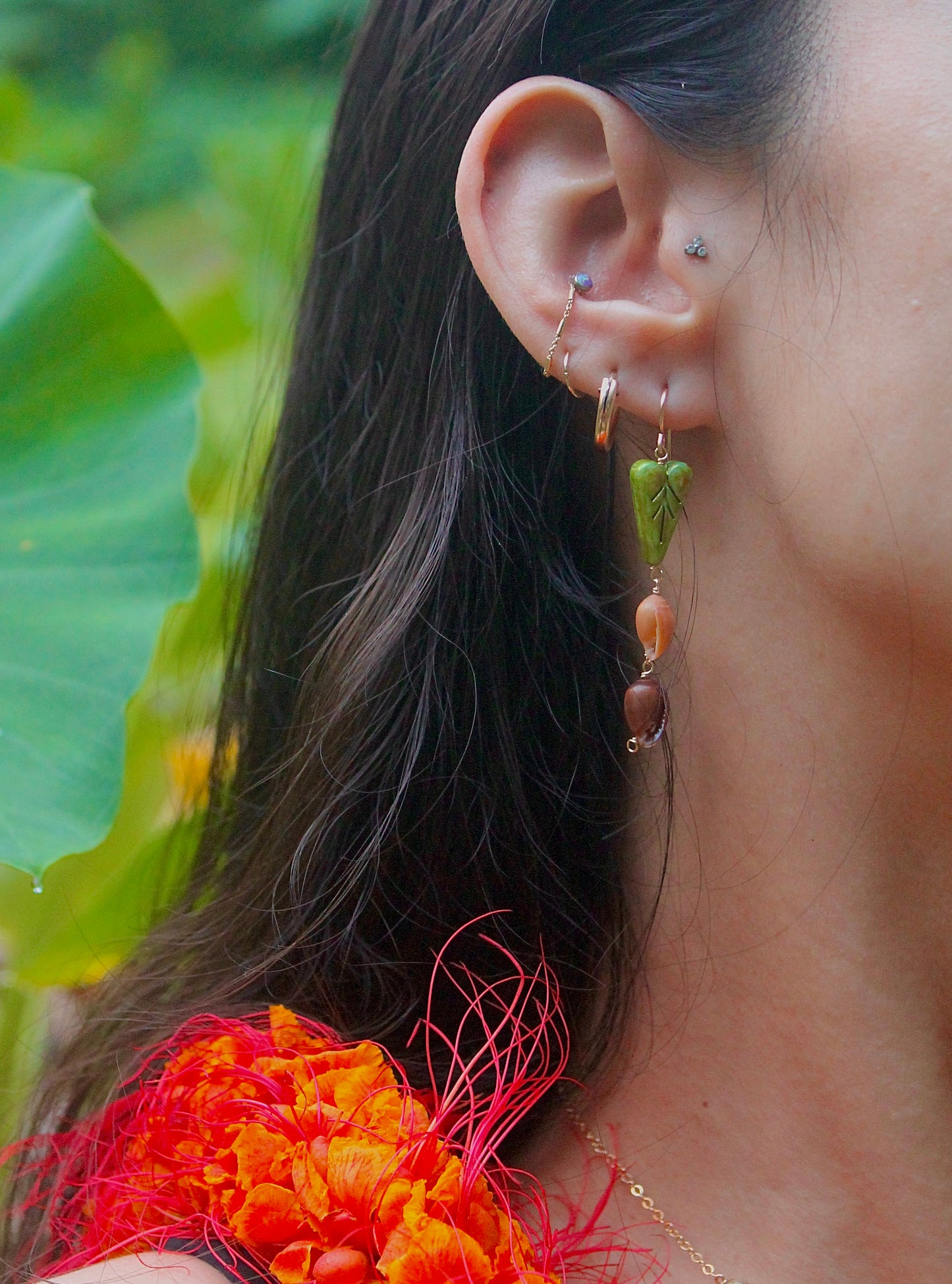 Kalo and Poleho Earrings