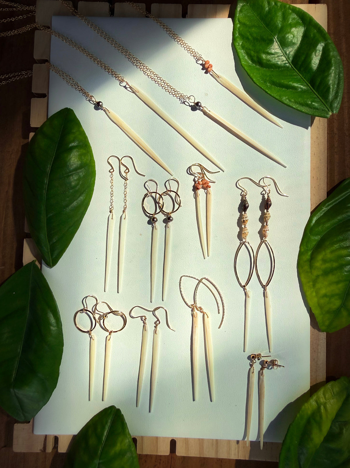 Stingray and Kahelelani Earrings