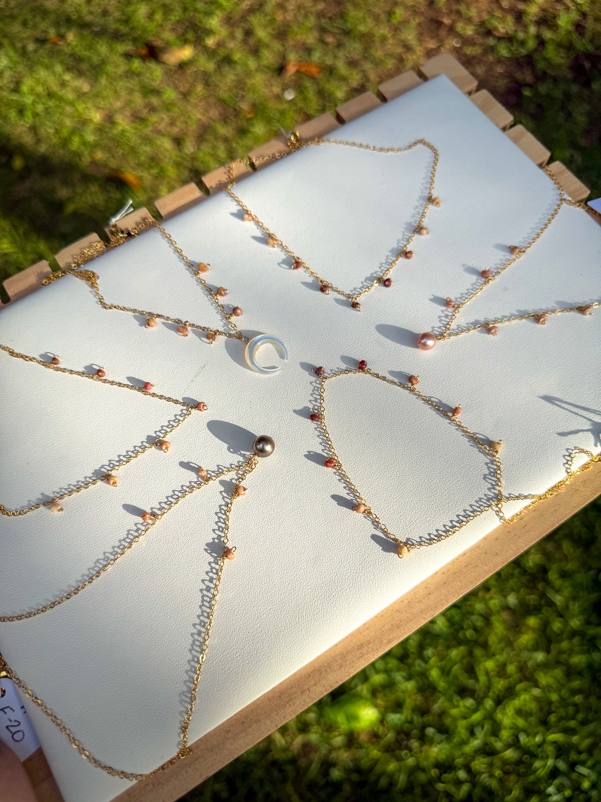 Kauai Kahelelani and Pearl Droplet Necklace