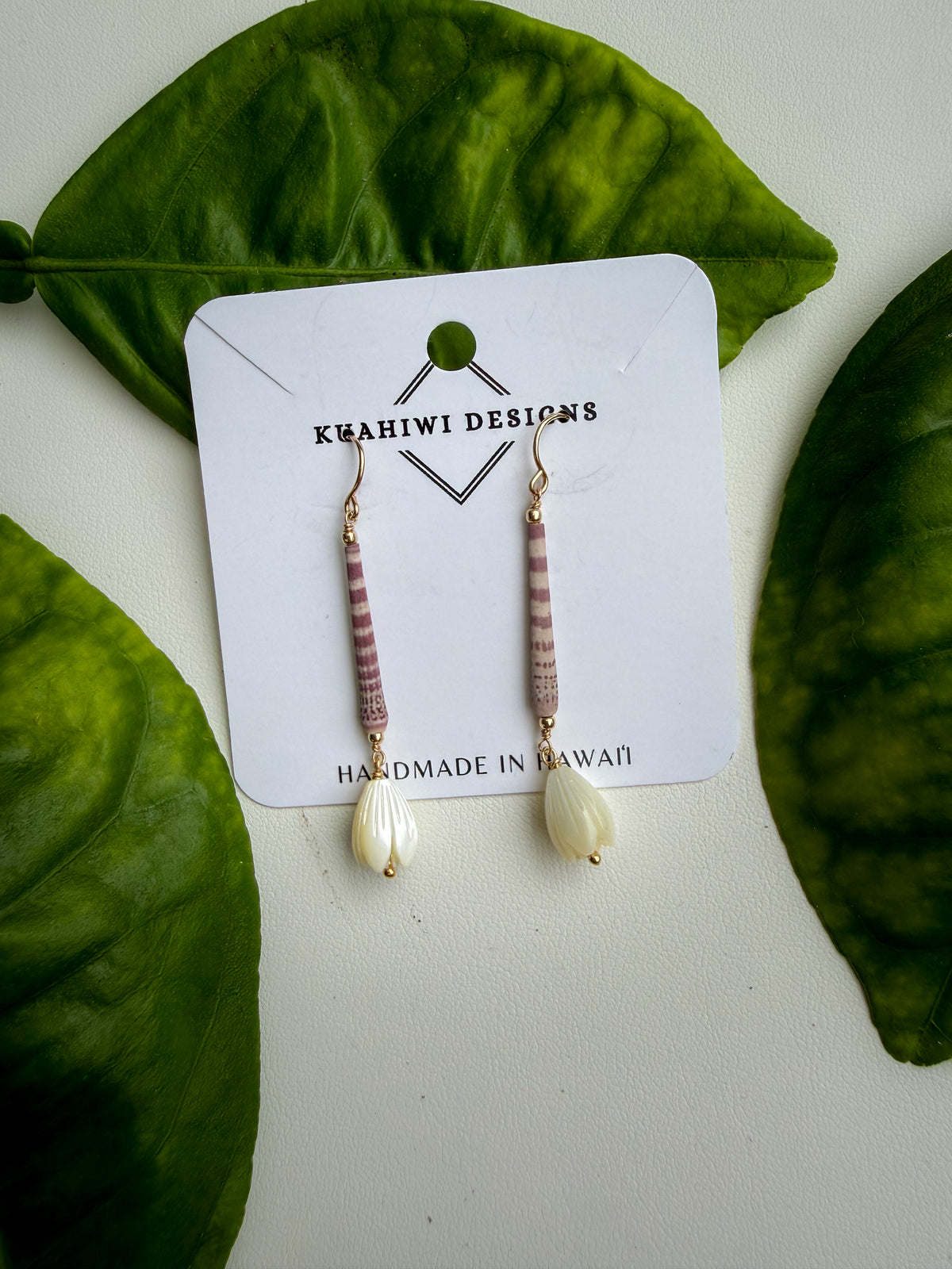 Wana and Pikake Earrings