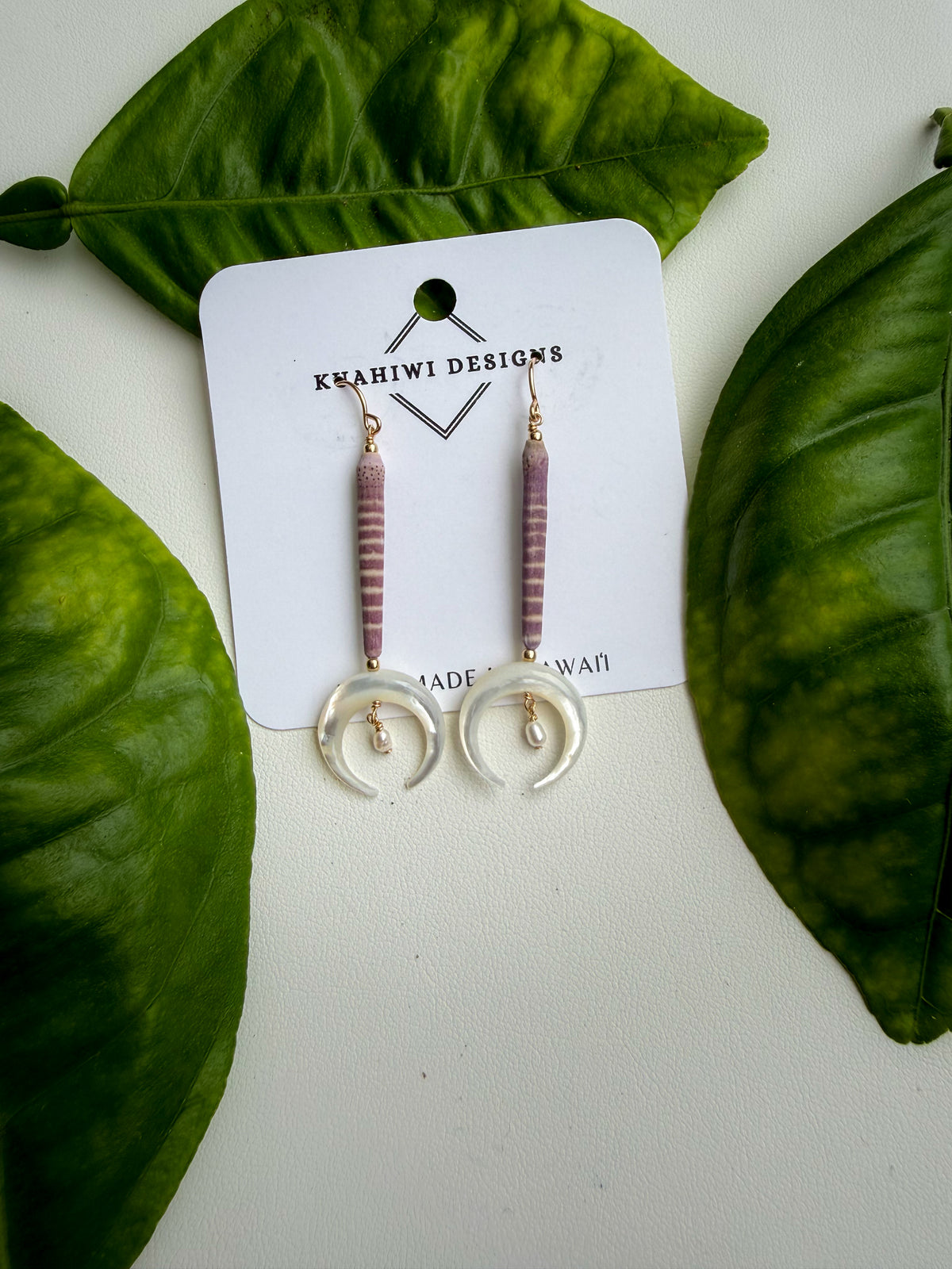 Wana and Mahina Earrings