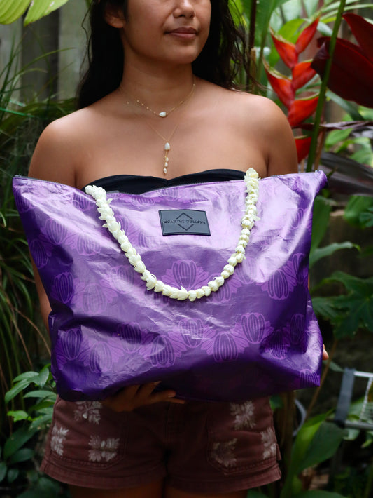 Pīkake Zipper Tote Bag