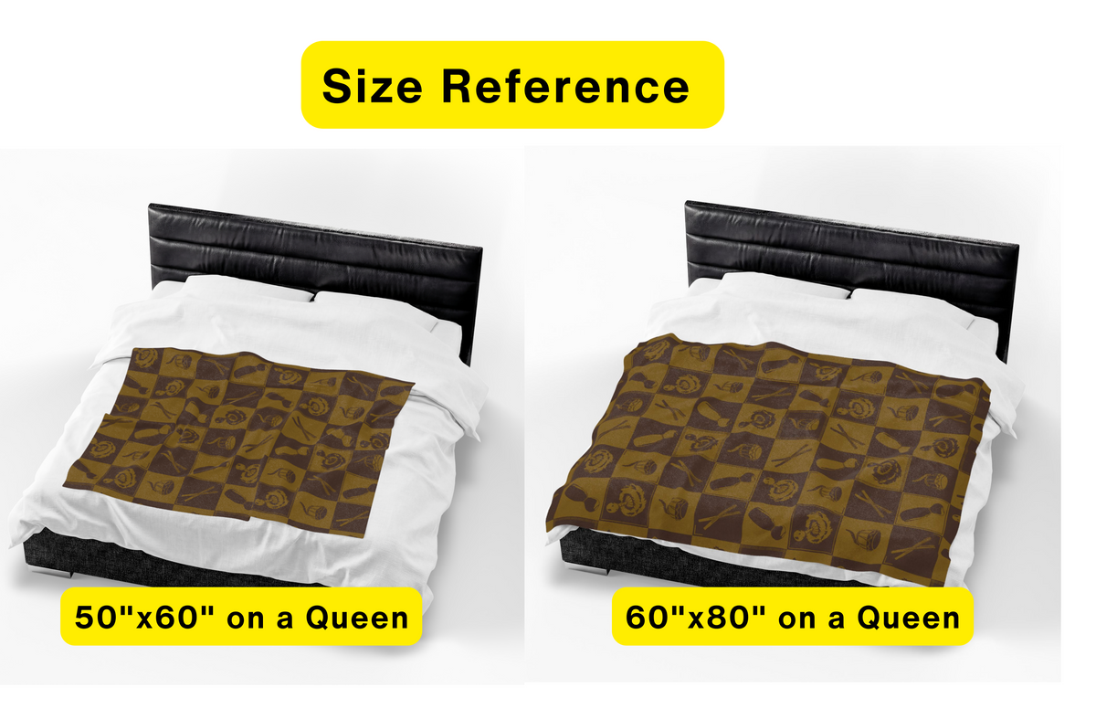 Implement Plush Blanket