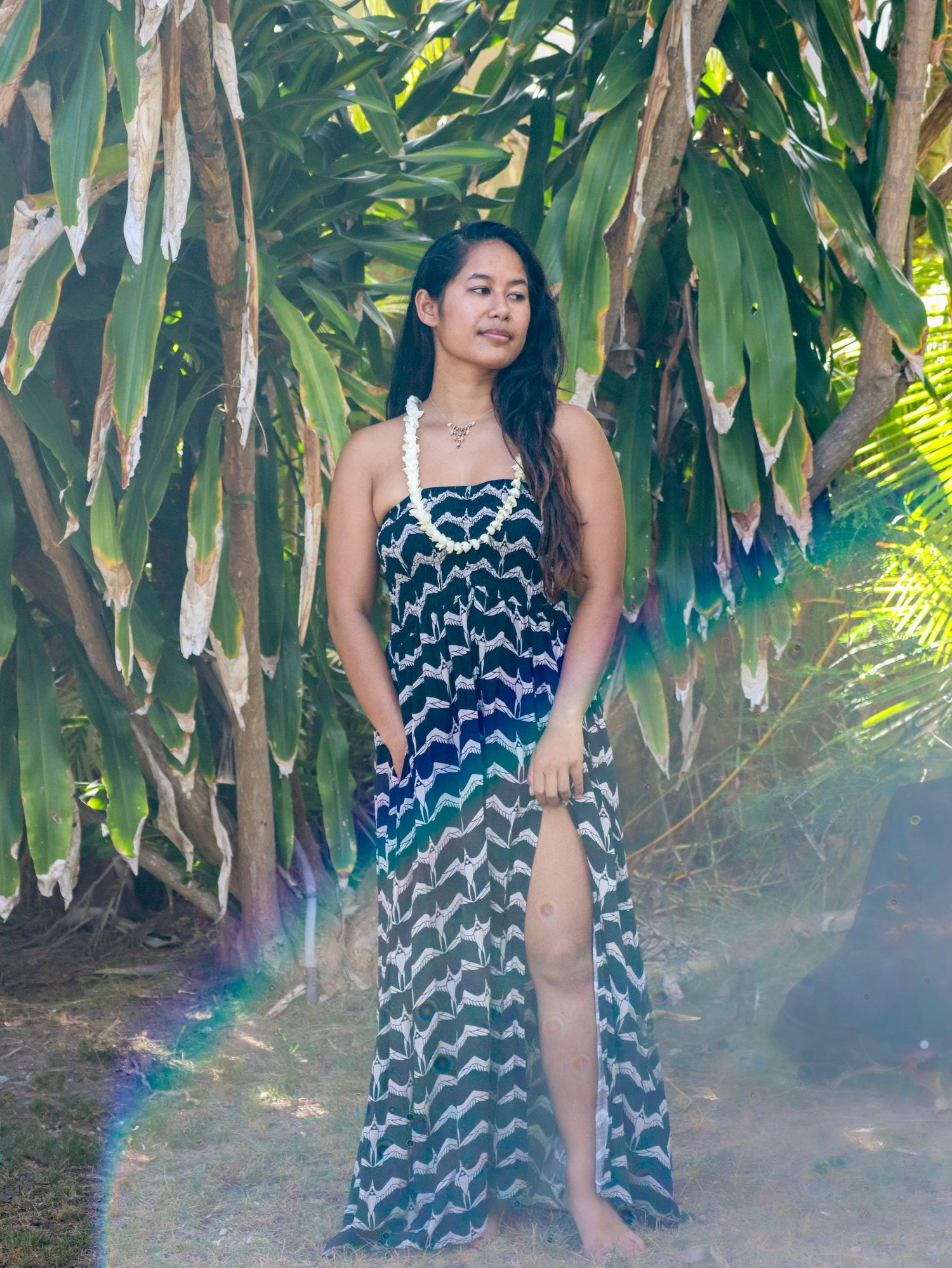 FLOWY 'IWA DRESS
