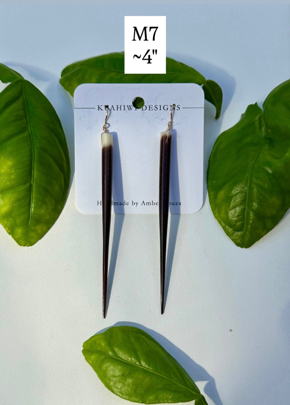 Simple Porcupine Quill Earrings