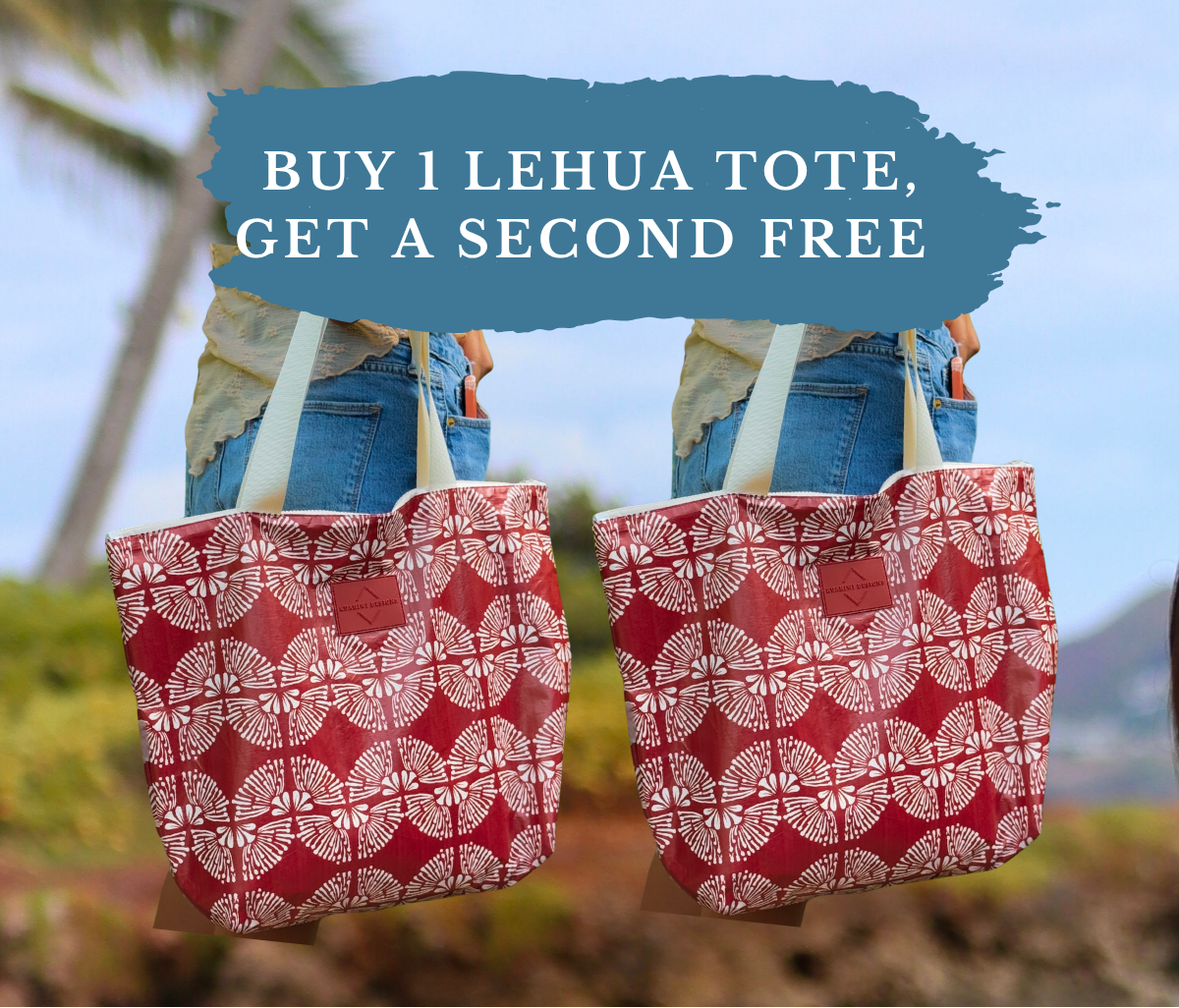 Buy 1 Lehua Tote, Get a second one FREE