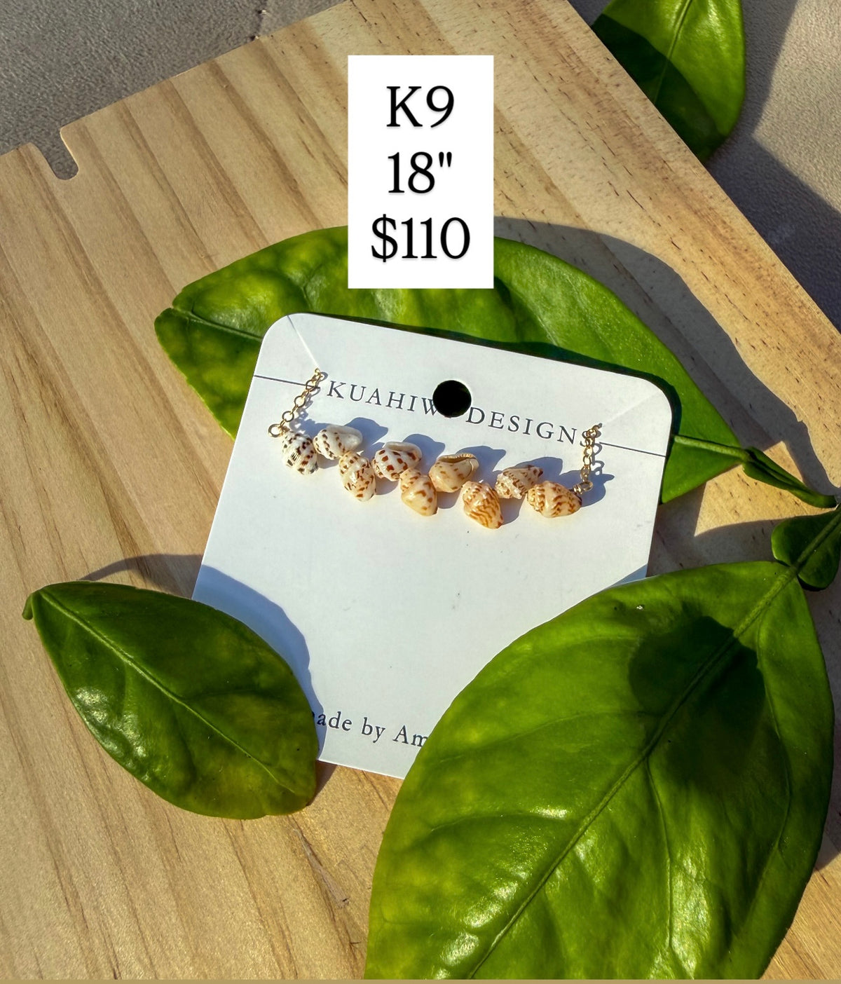 Kauai Momi Shell Necklace