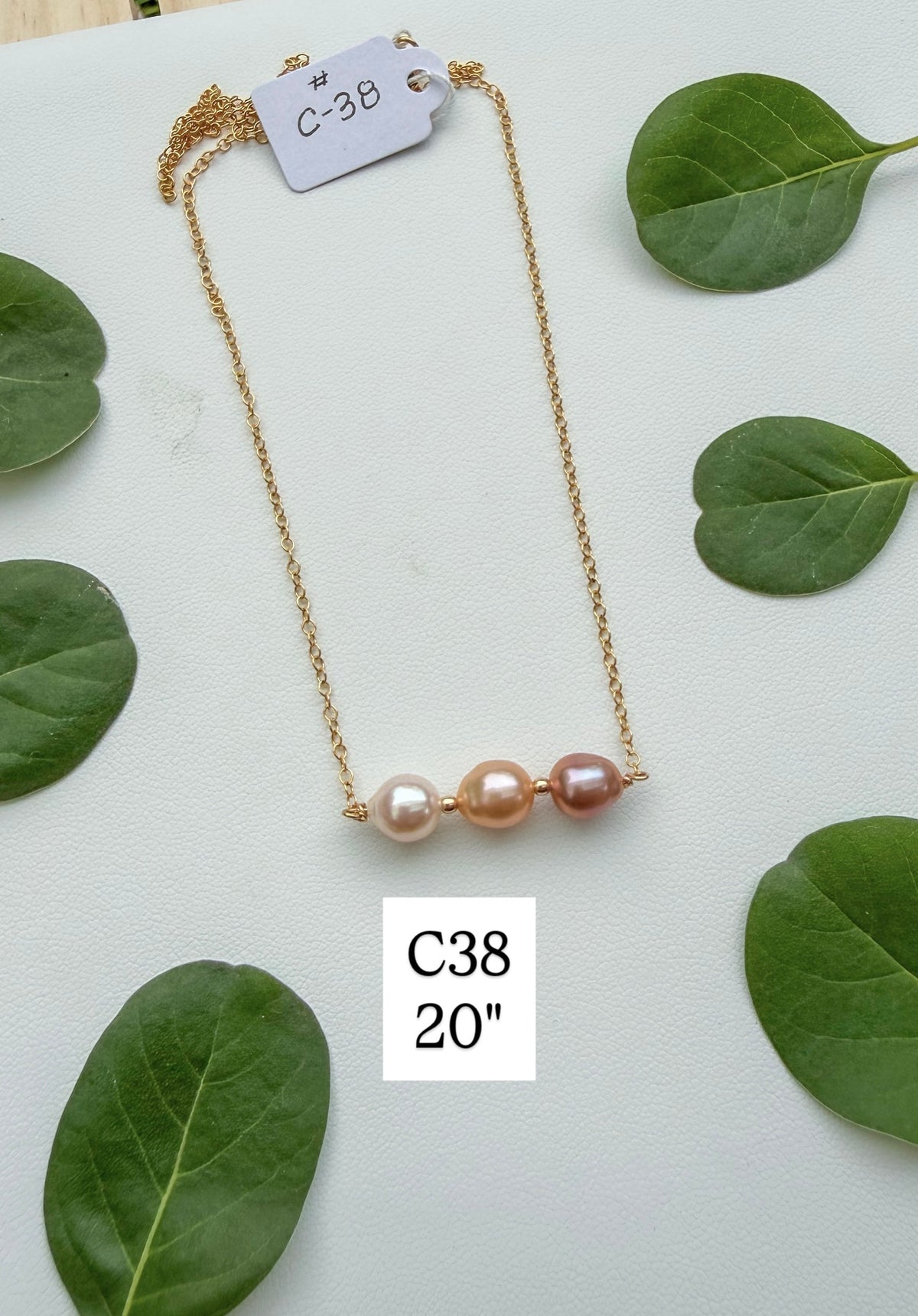 Ombre Pearl Necklace