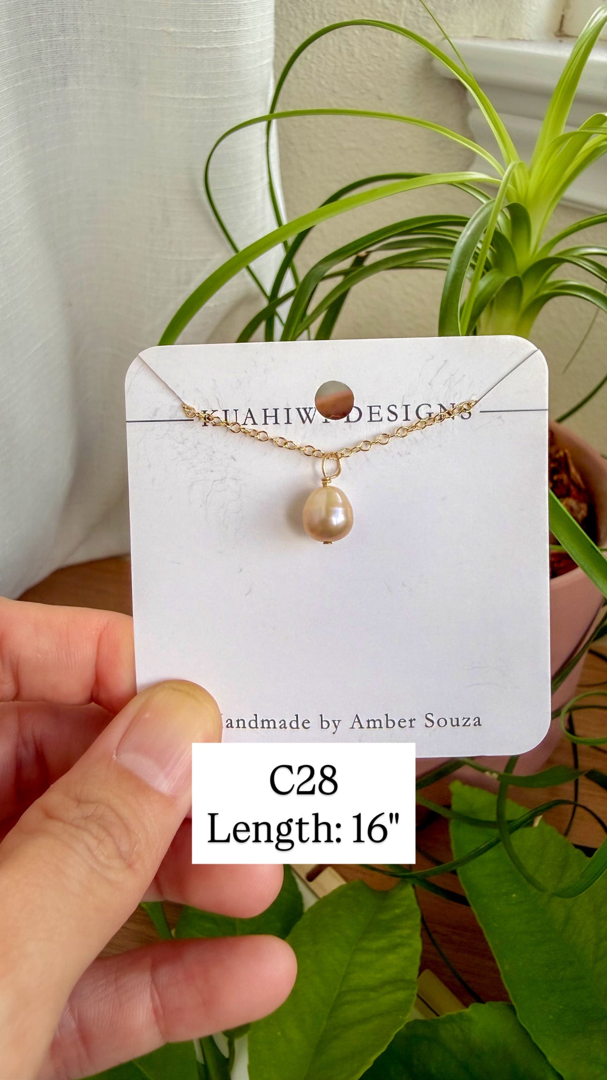 Edison Pearl Necklace