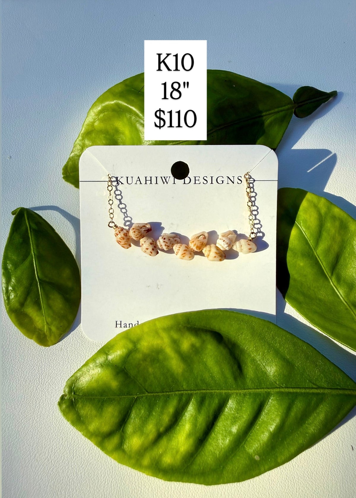 Kauai Momi Shell Necklace