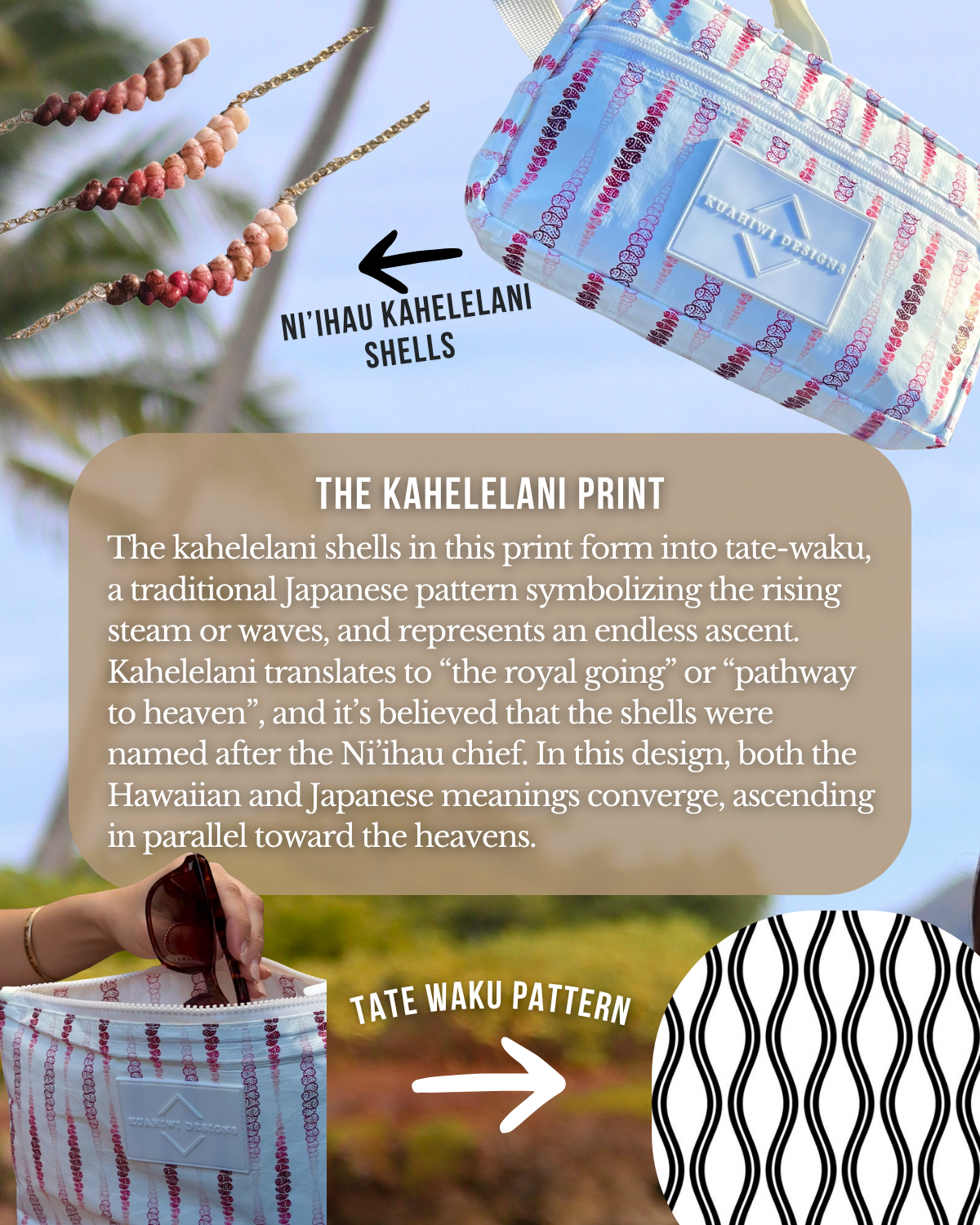 Buy 1 Kahelelani Fanny & Sticky Note, Get 2 Cosmetic Bags FREE