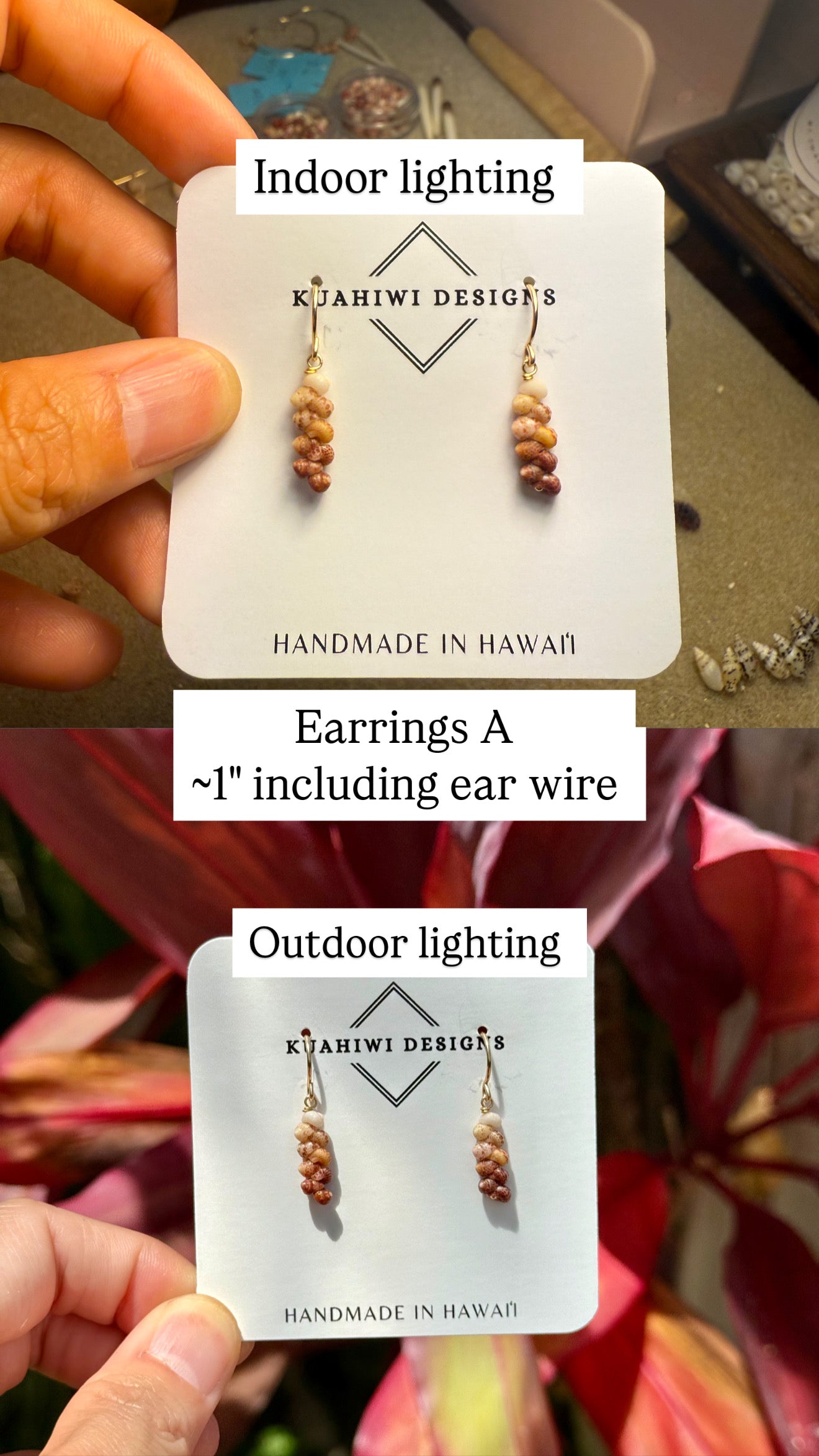 Ombre Kauai Kahelelani Earrings