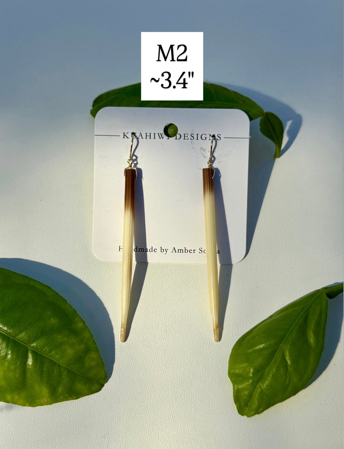 Simple Porcupine Quill Earrings