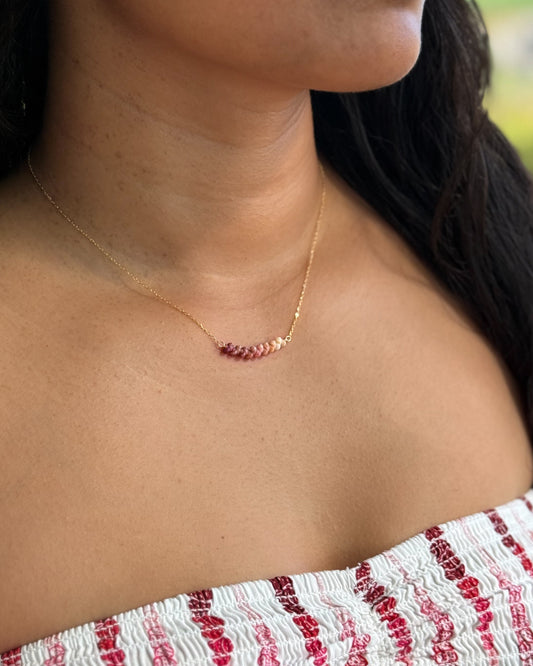 Ombre Kauai Kahelelani Necklace