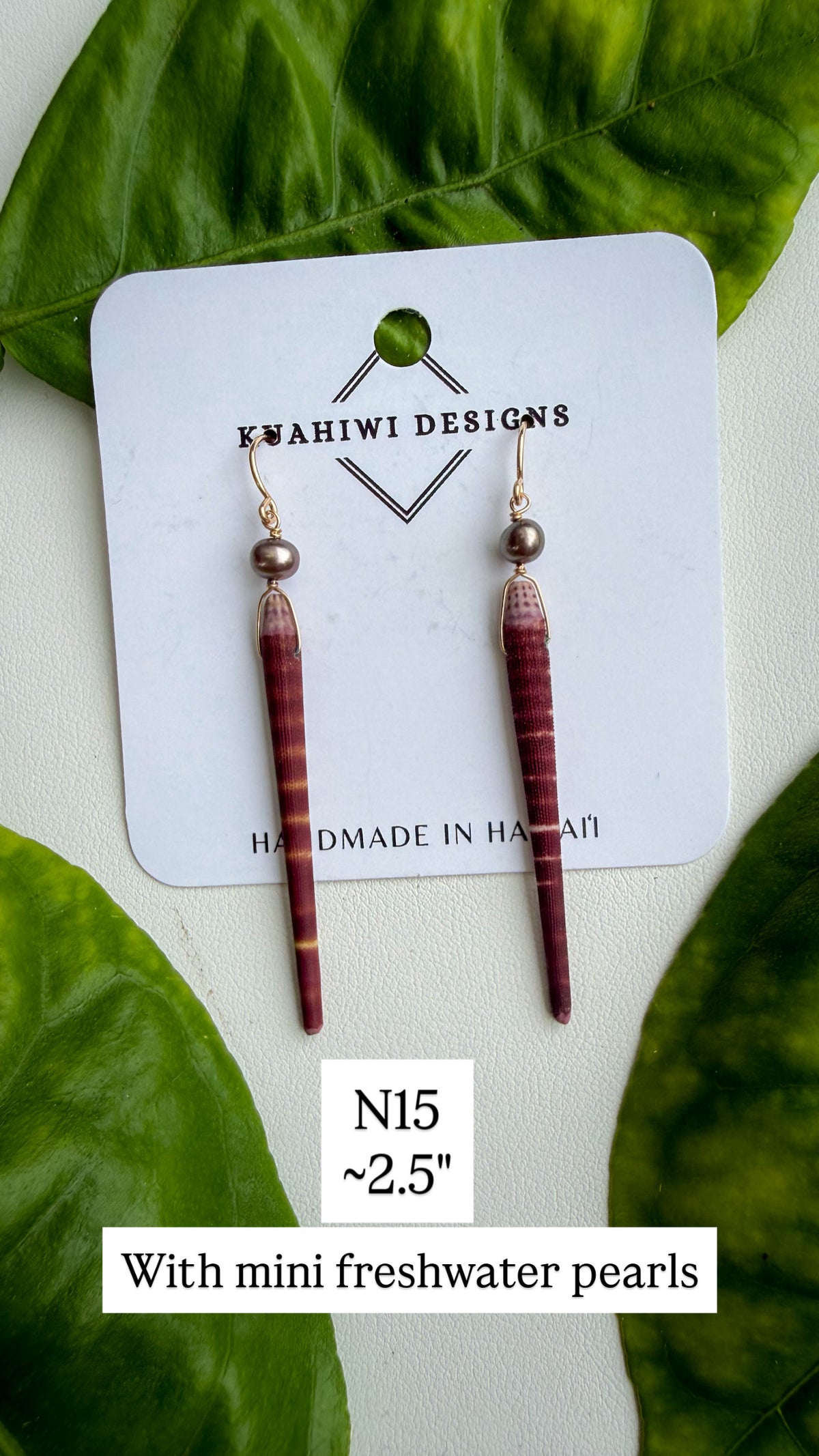 Wana and Pearl Earrings