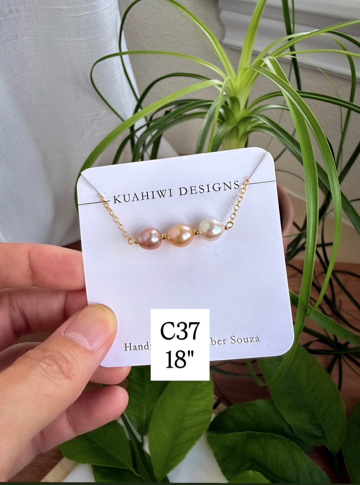 Ombre Pearl Necklace
