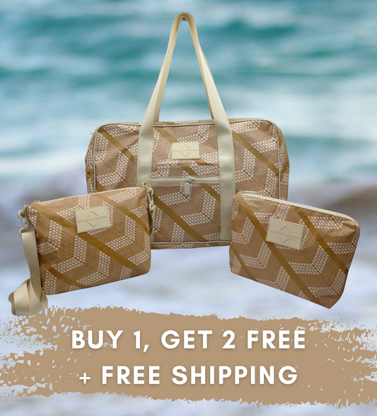 Buy 1 Momi Travel Bag, Get Matching Sling Bag & Pouch FREE