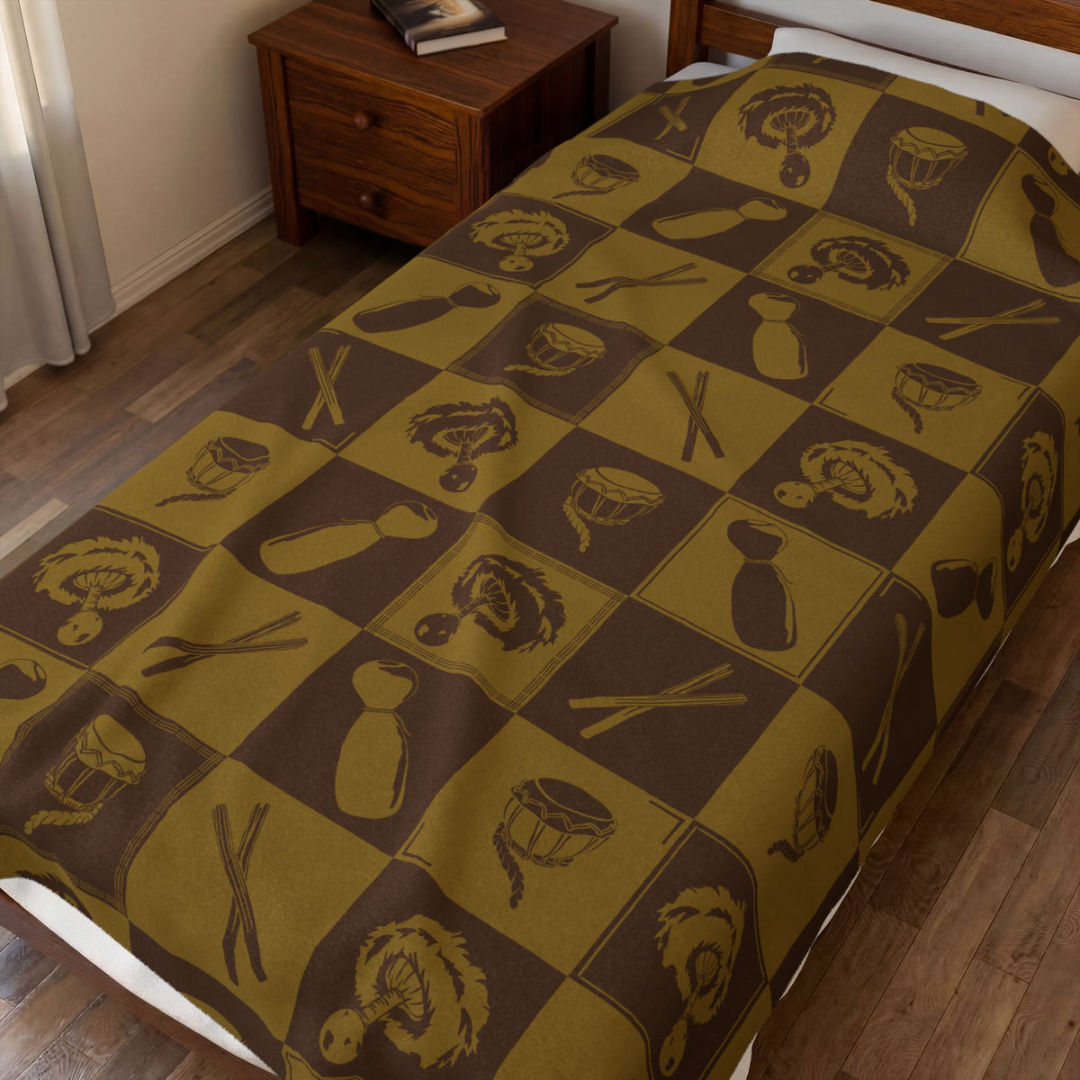Implement Plush Blanket