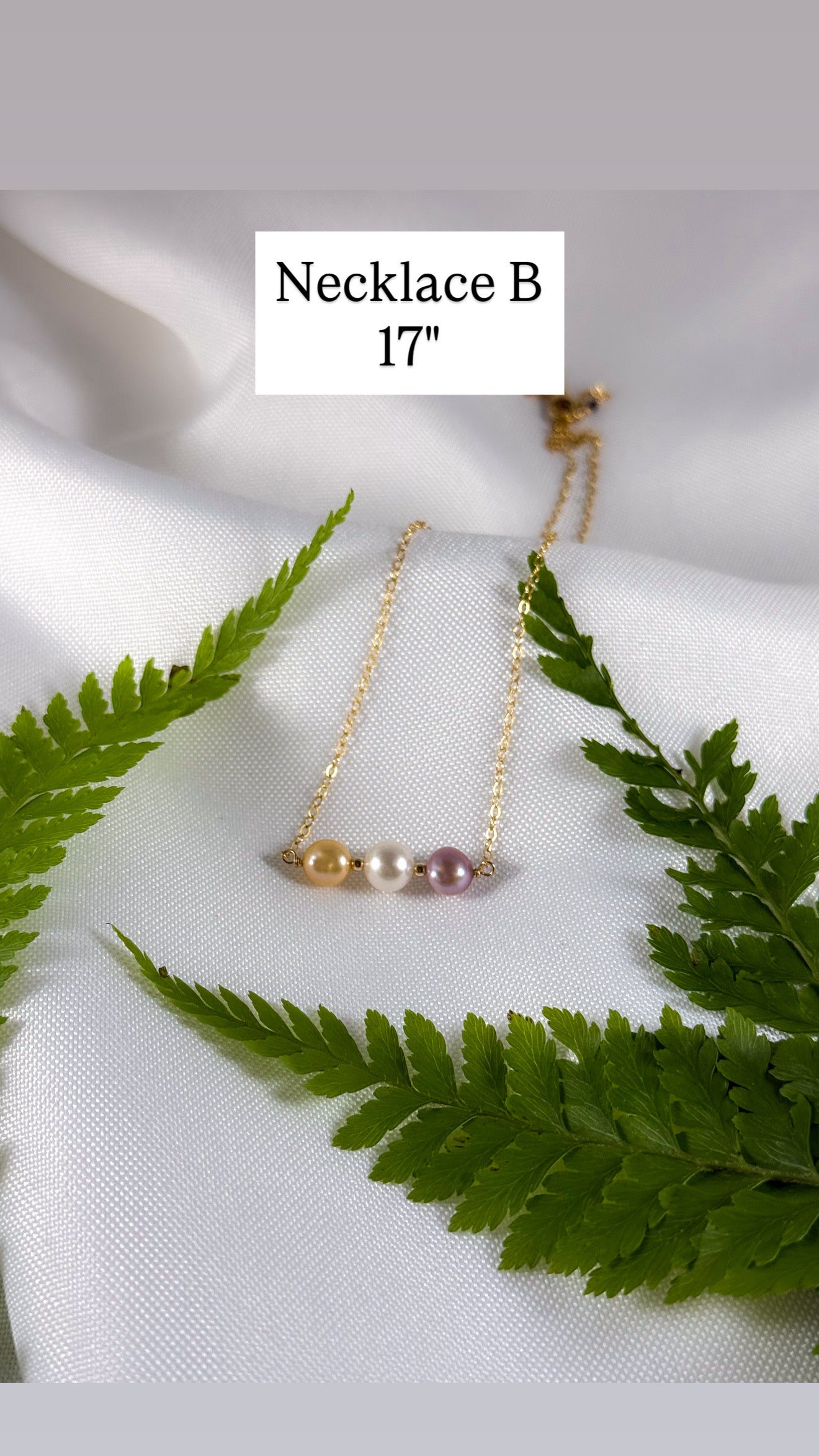 Mixed Pearl Necklace
