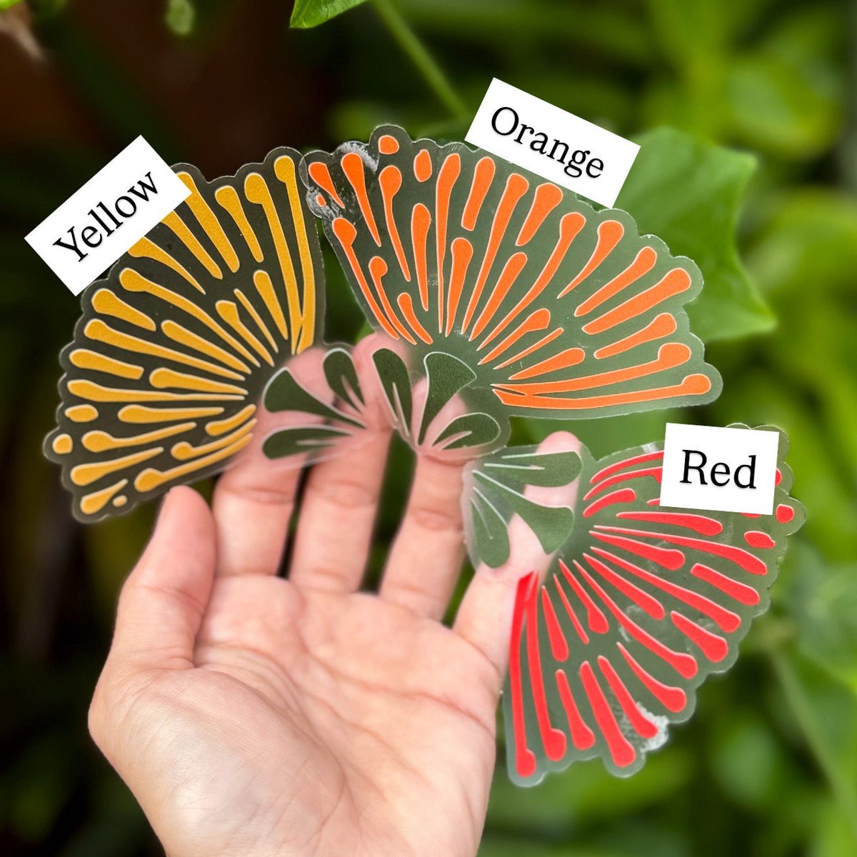 Lehua Sticker Pack - Clear Stickers
