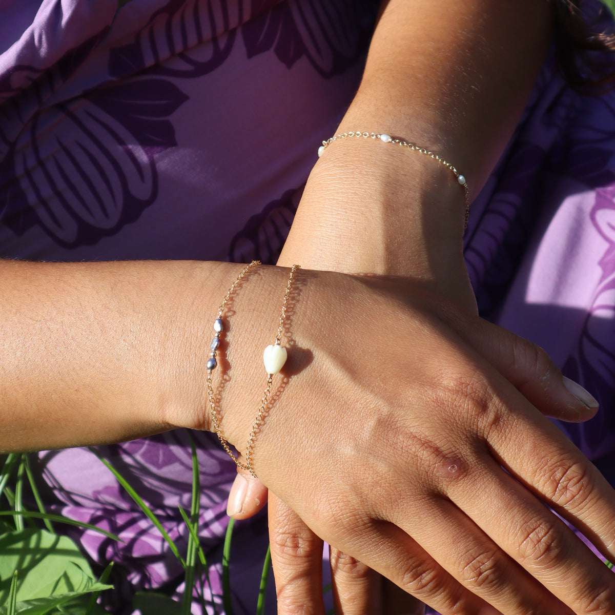 Mother of Pearl Pikake Bracelet
