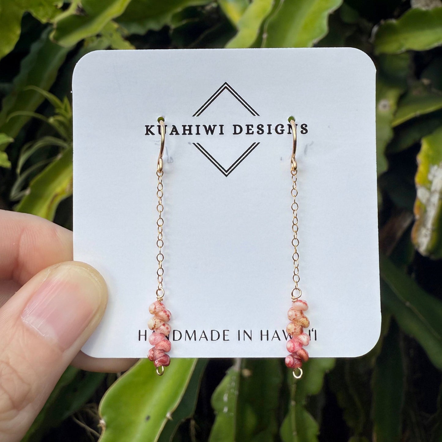 Flawed Ombré Kahelelani Earrings - READY TO SHIP