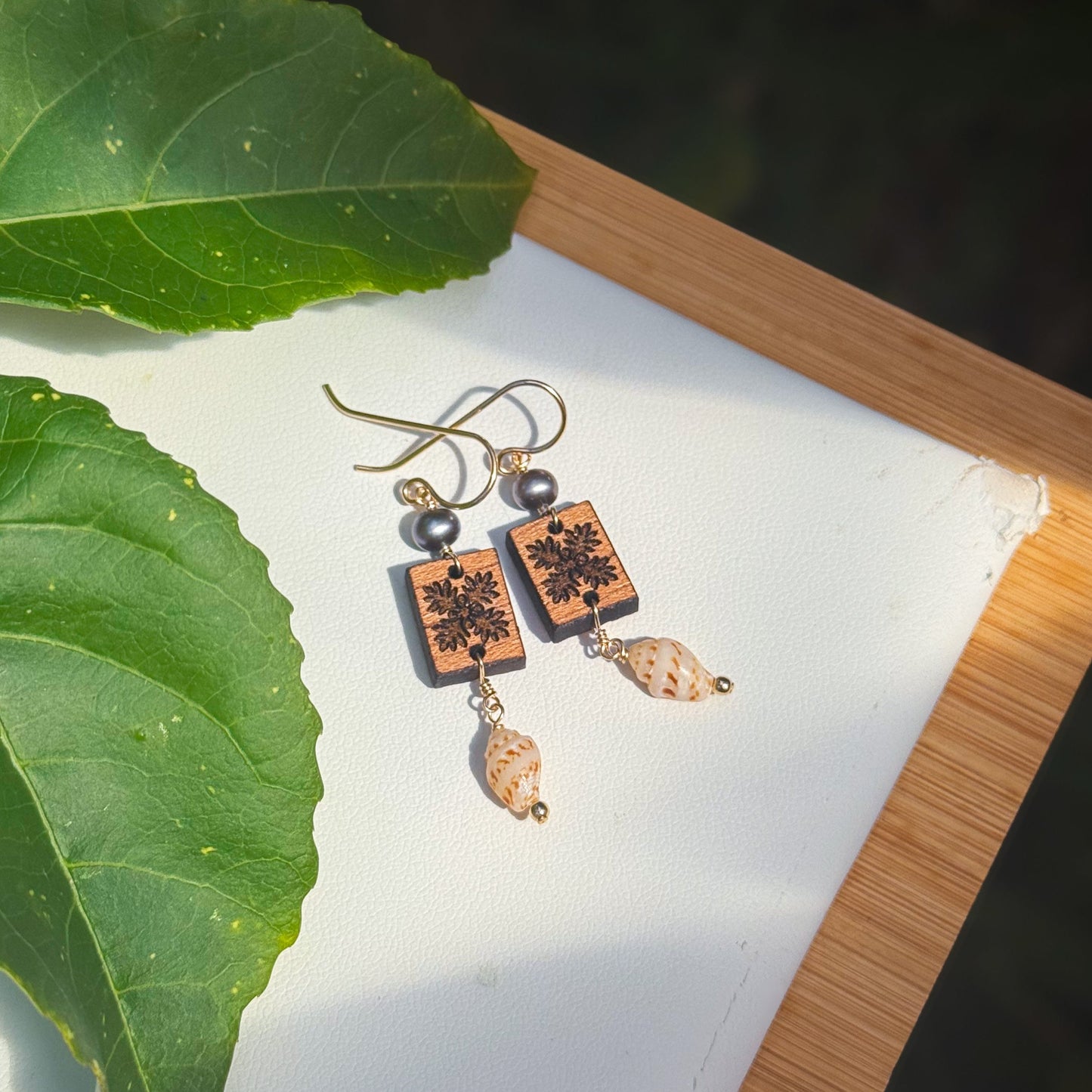 Mini Quilt Earrings