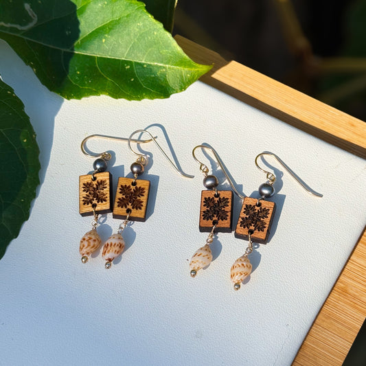 Mini Quilt Earrings