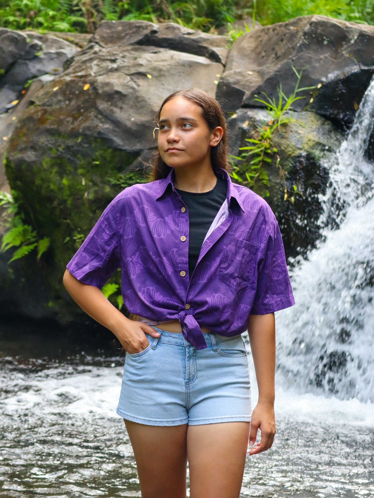 Pikake Button Down Shirt