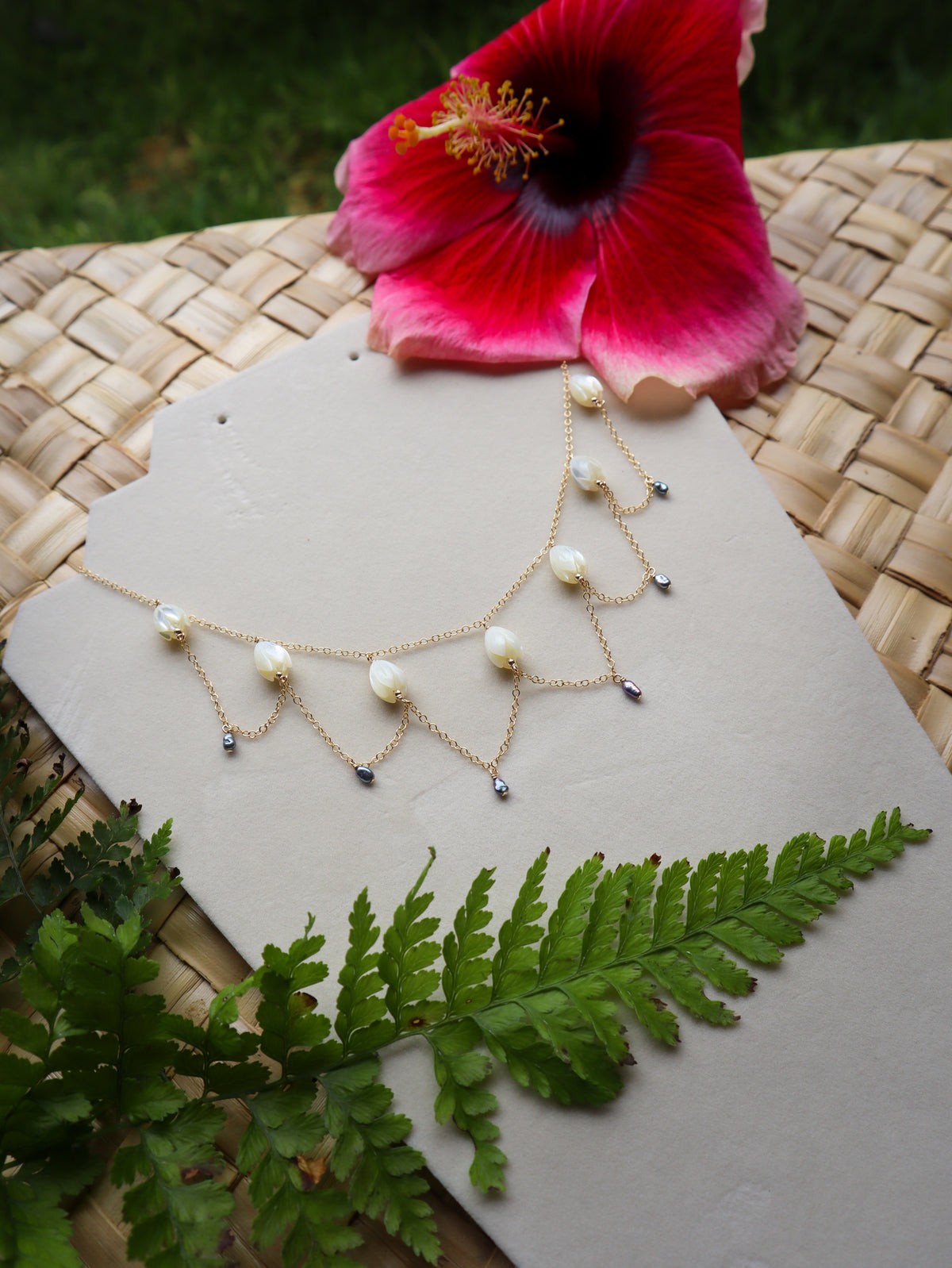 Pikake and Pearl Immensity Necklace