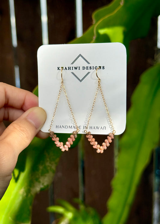 Flawed Oahu Kahelelani Earrings - Kala Mai Sale Item